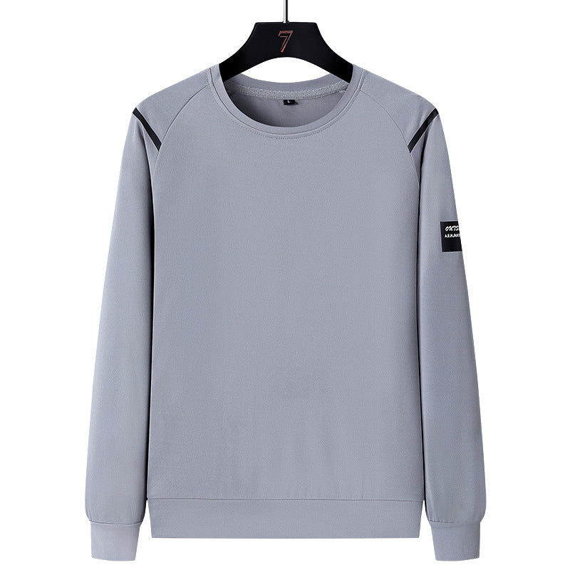 Men's sporty tracksuit set with zip jacket, round neck sweatshirt and slim fit jogging pants EVA-US