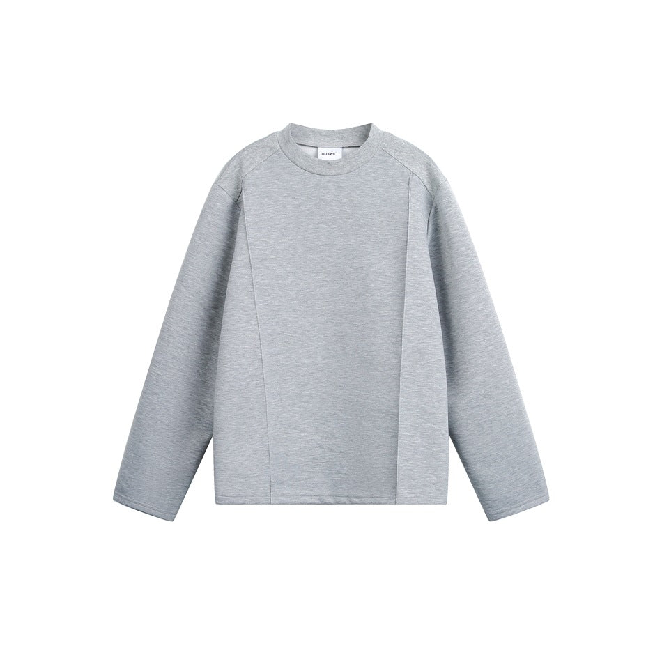 Unisex Oversize Sweatshirt with raglan sleeves and minimalist dividing seams EVA-US