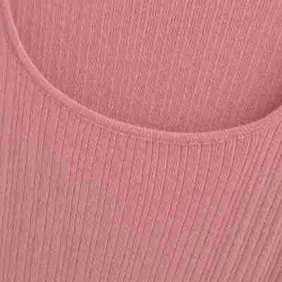 Women Figure-hugging ribbed Midi dress made of stretch knit EVA-US