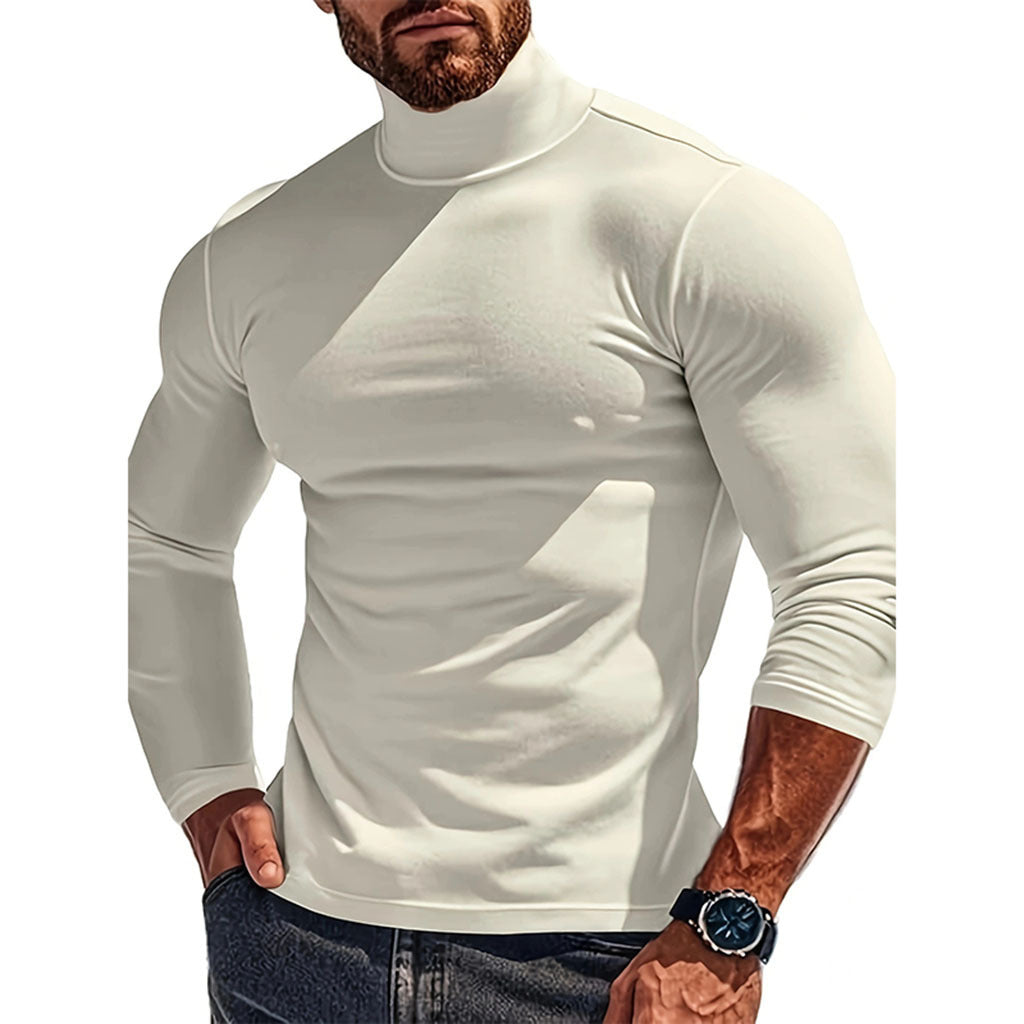 Men's Turtleneck Sweater in Modern Design EVA-US