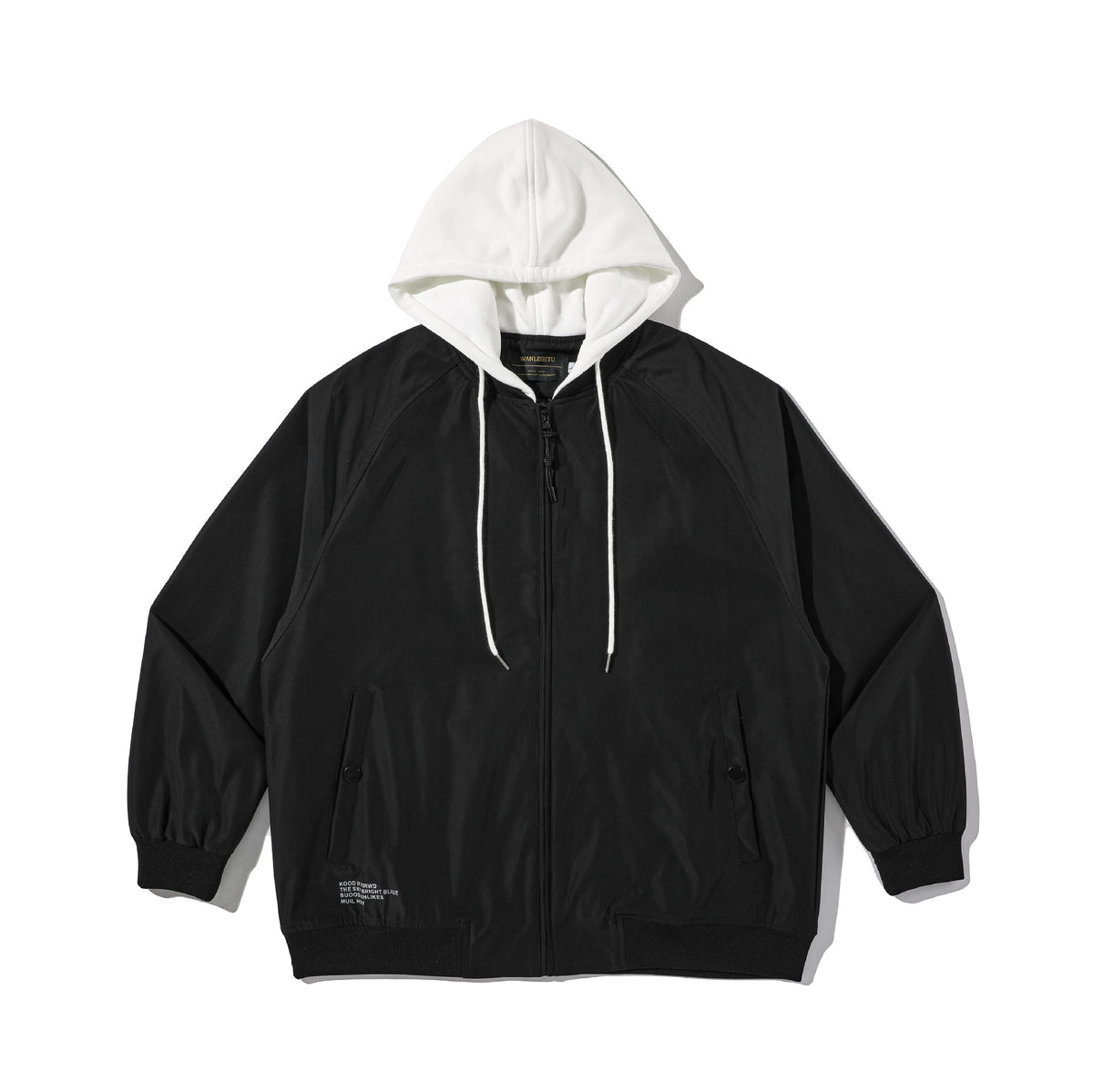 Men's transitional bomber-style parka with integrated sweat hood EVA-US