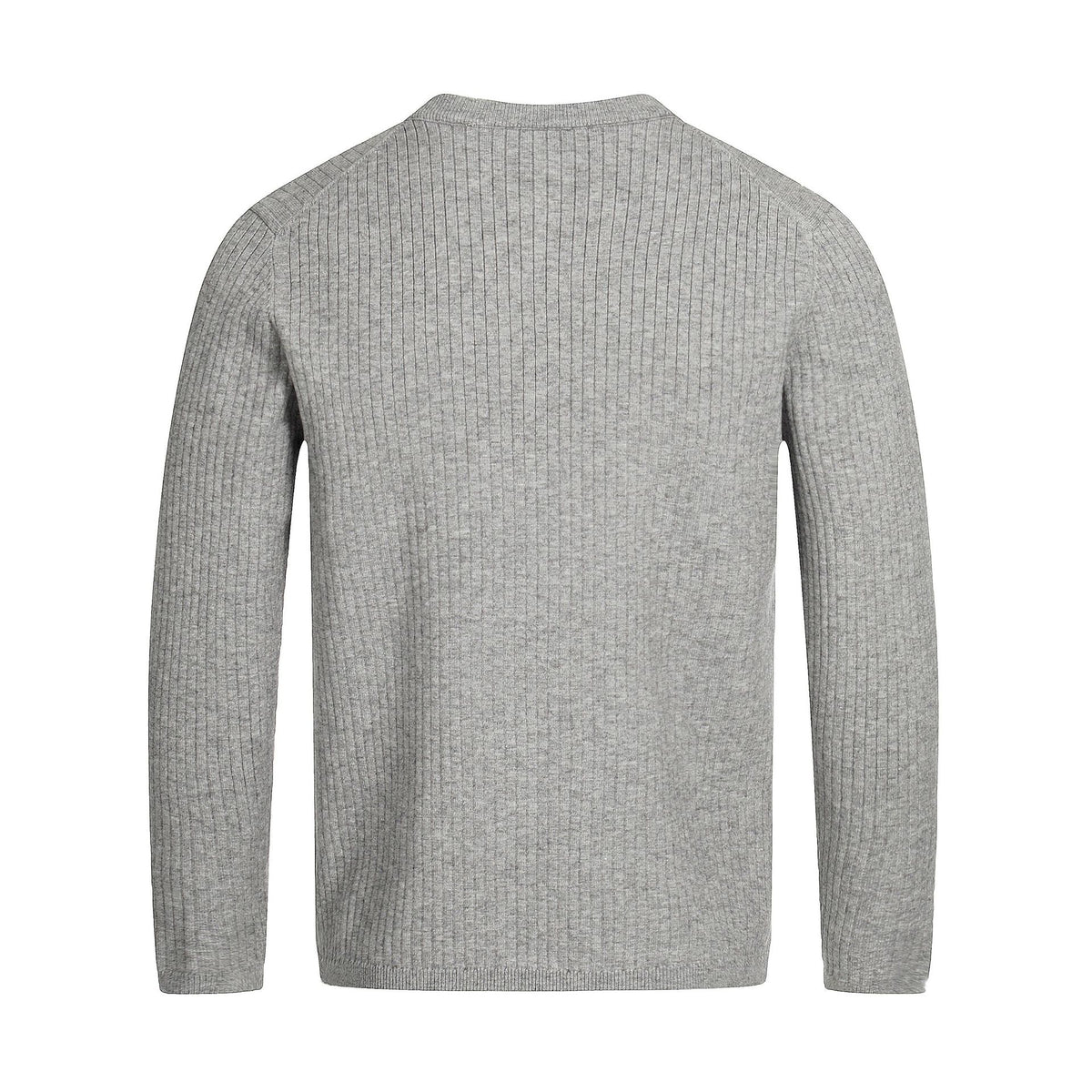 Unisex ribbed half-zip pullover with narrow silhouette and turtleneck EVA-US