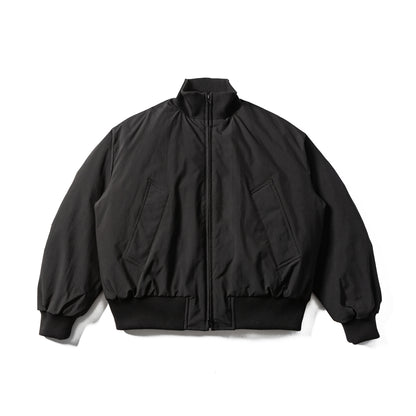 Men's boxy padded short jacket with ribbed collar and ergonomic side pockets EVA-US