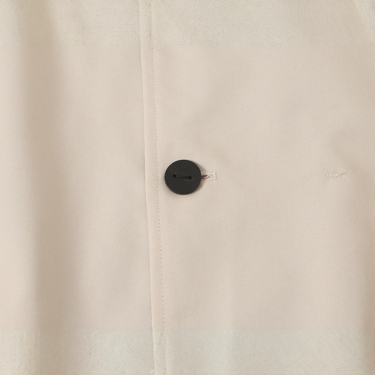 Women's short jacket with high stand-up collar and asymmetrical button placket EVA-US
