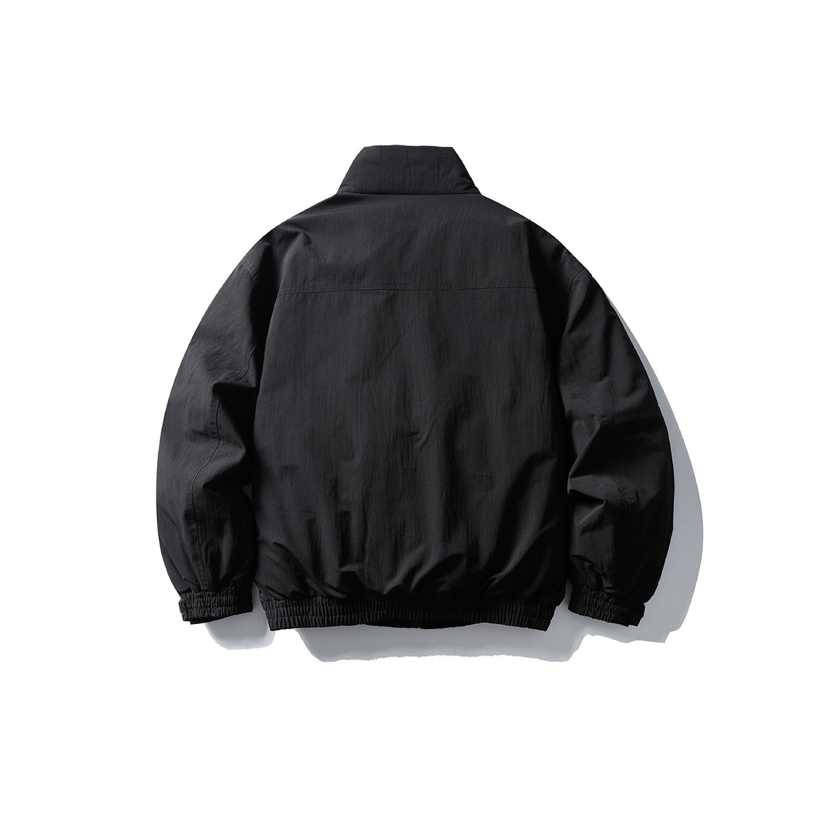 Men's Boxy Thermal Field Jacket with High Stand Collar and Flap Pockets EVA-US