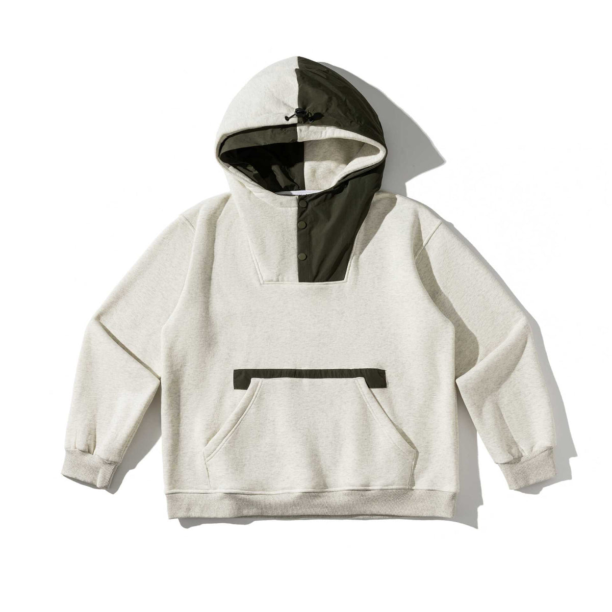 Unisex Oversize Hoodie with technical front panel and kangaroo pocket EVA-US