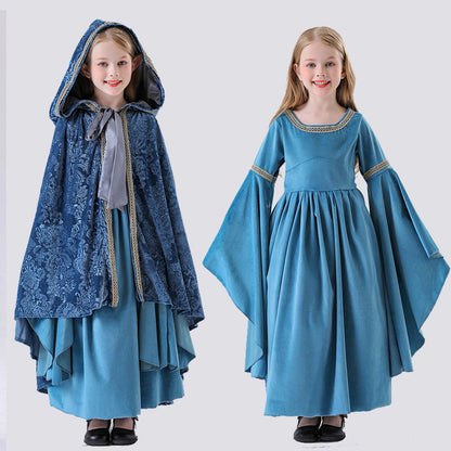 Girl Fairy Tale Hooded Dress EVA-US
