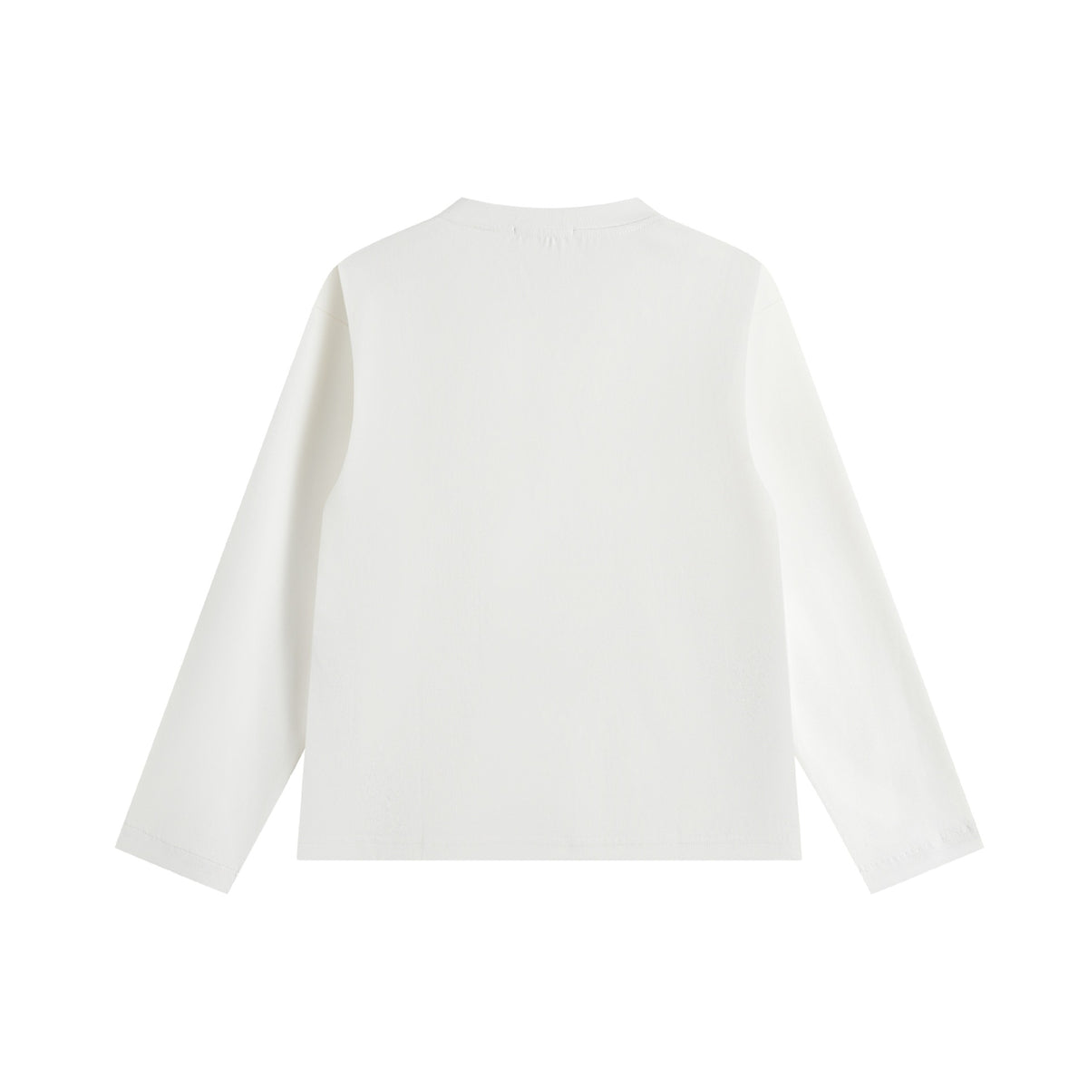 Unisex Oversize Sweatshirt with side snap plackets and round neck EVA-US