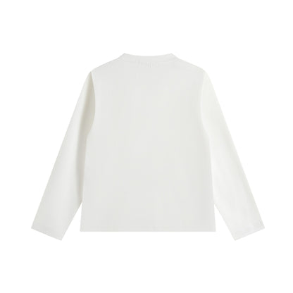 Unisex Oversize Sweatshirt with side snap plackets and round neck EVA-US