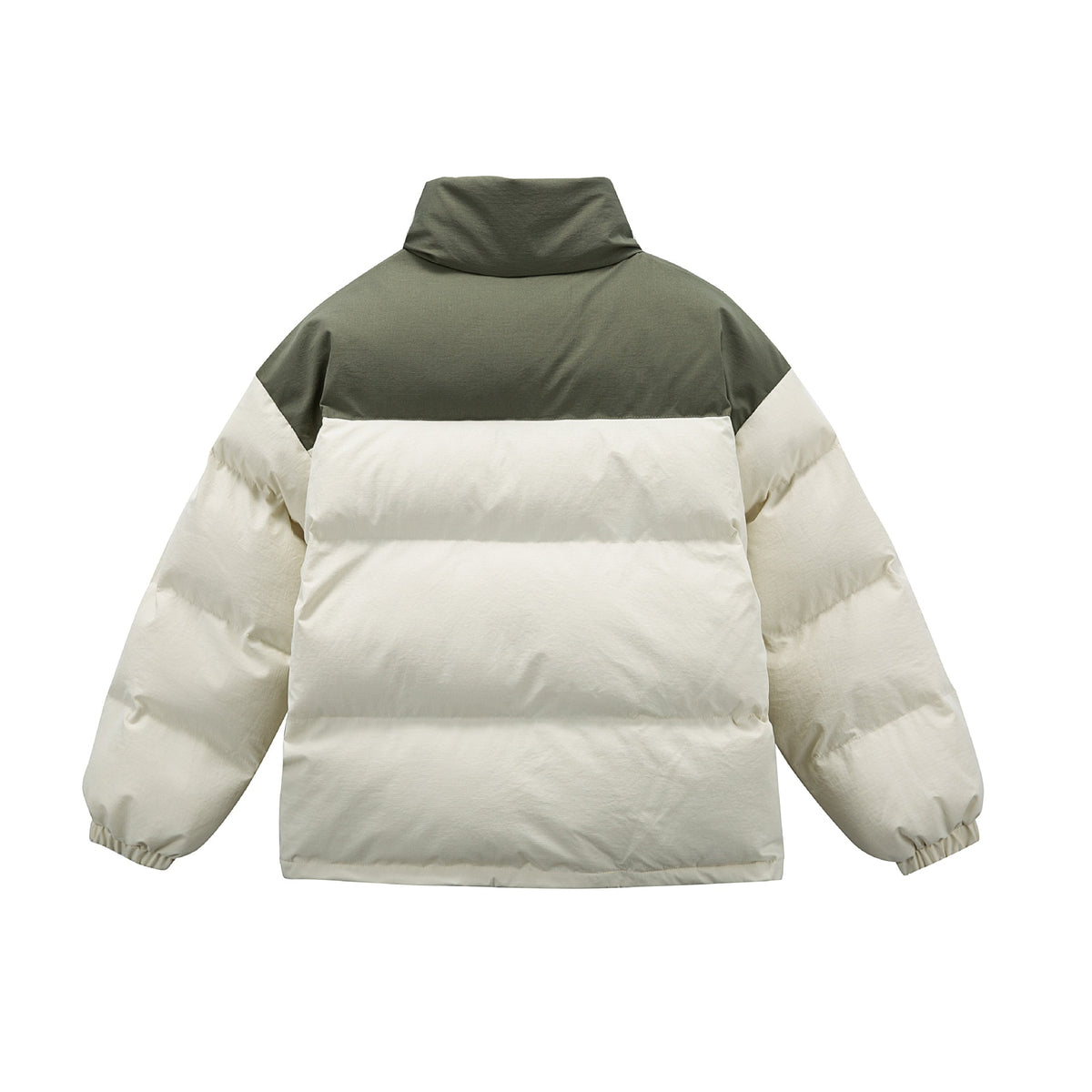 Unisex Padded Puffer Jacket with Embroidered Patch Applications EVA-US