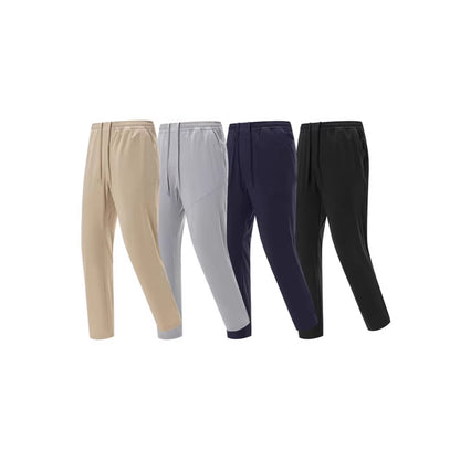 Men's Lightweight Jogging Pants with Elastic Waistband, Cuffs and Functional Stretch EVA-US