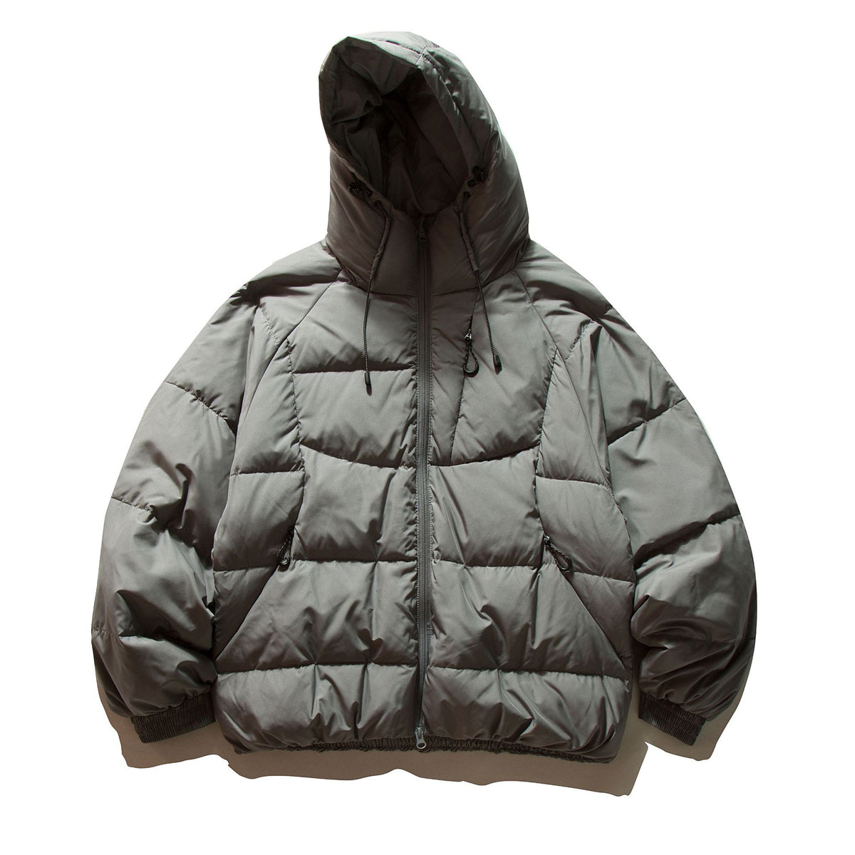 Men's Voluminous Padded Jacket with Thermo Insulation and High Hood EVA-US