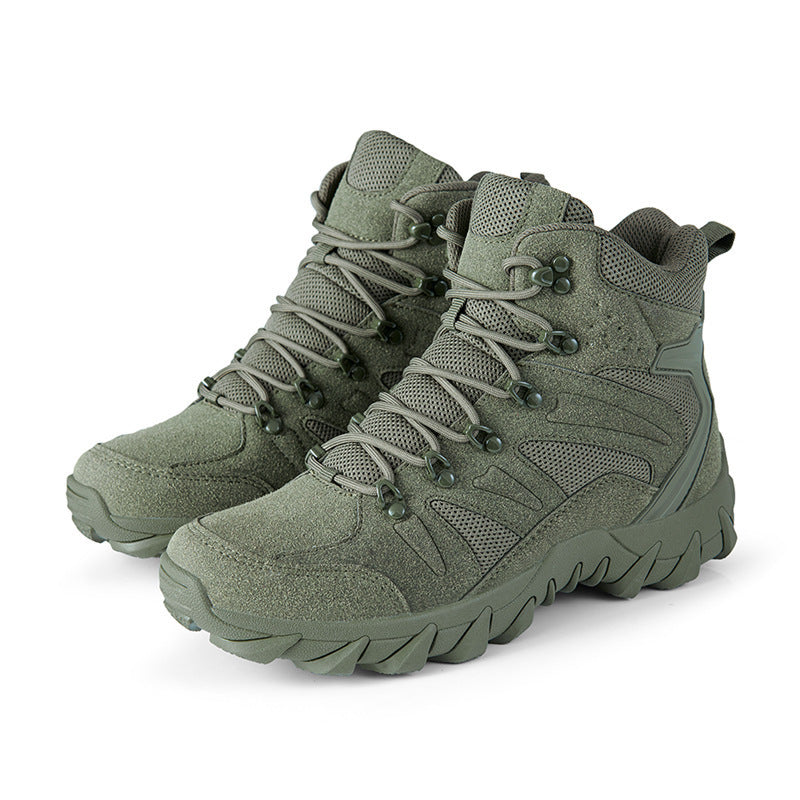 Women's waterproof trekking boots with breathable upper and non-slip sole EVA-US