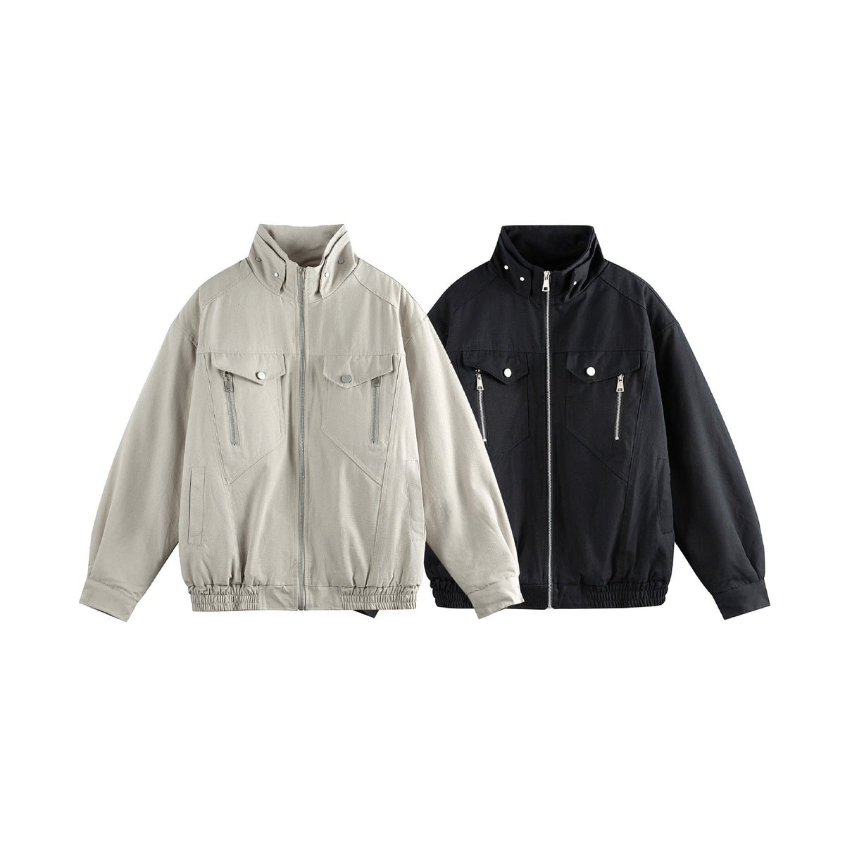 Unisex Boxy-Fieldblouson with reinforced chest pockets and elastic hem EVA-US