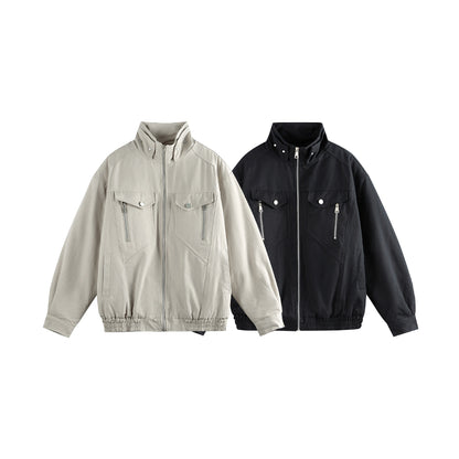 Unisex Boxy-Fieldblouson with reinforced chest pockets and elastic hem EVA-US