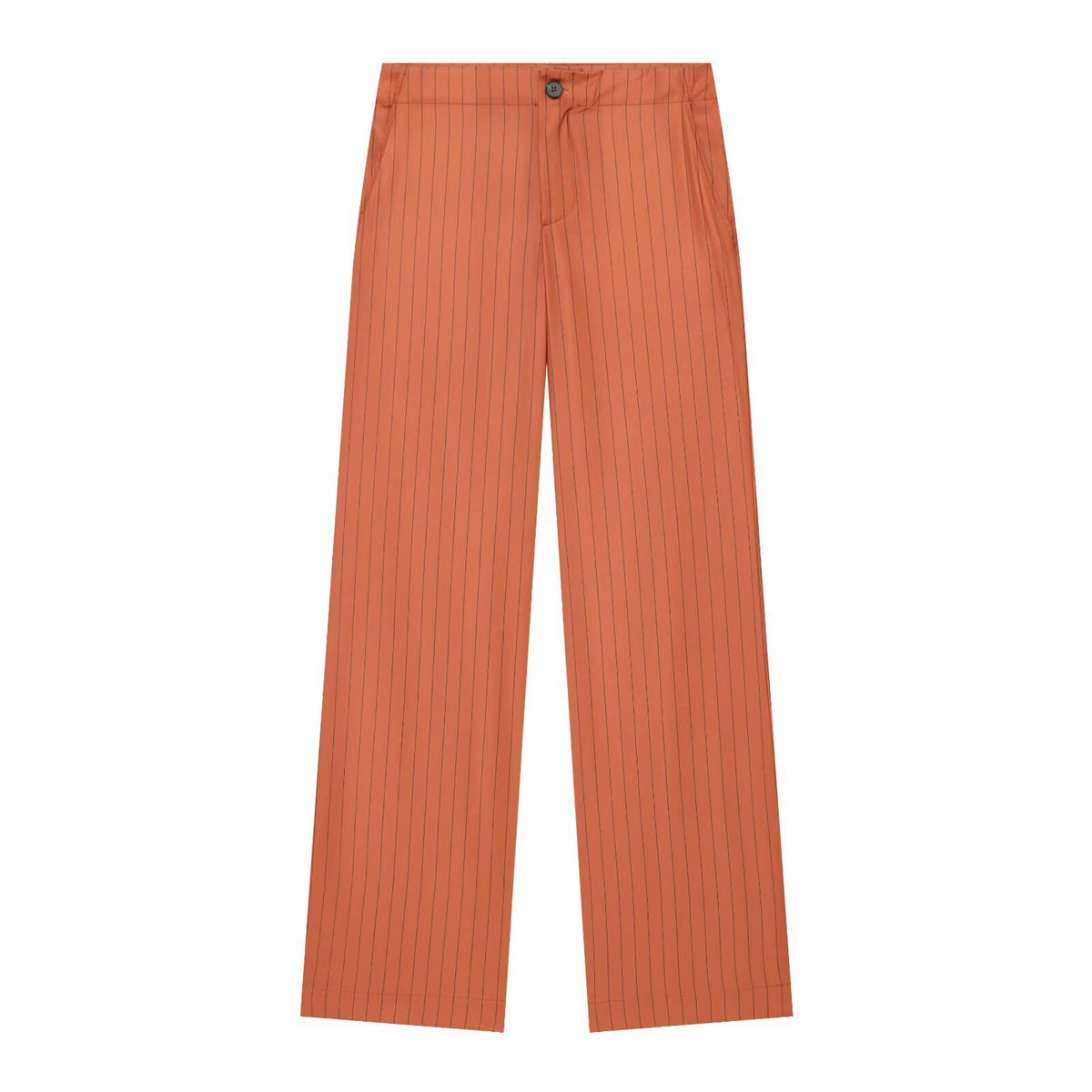 Women’s wide pinstripe pants with high waist and straight leg EVA-US