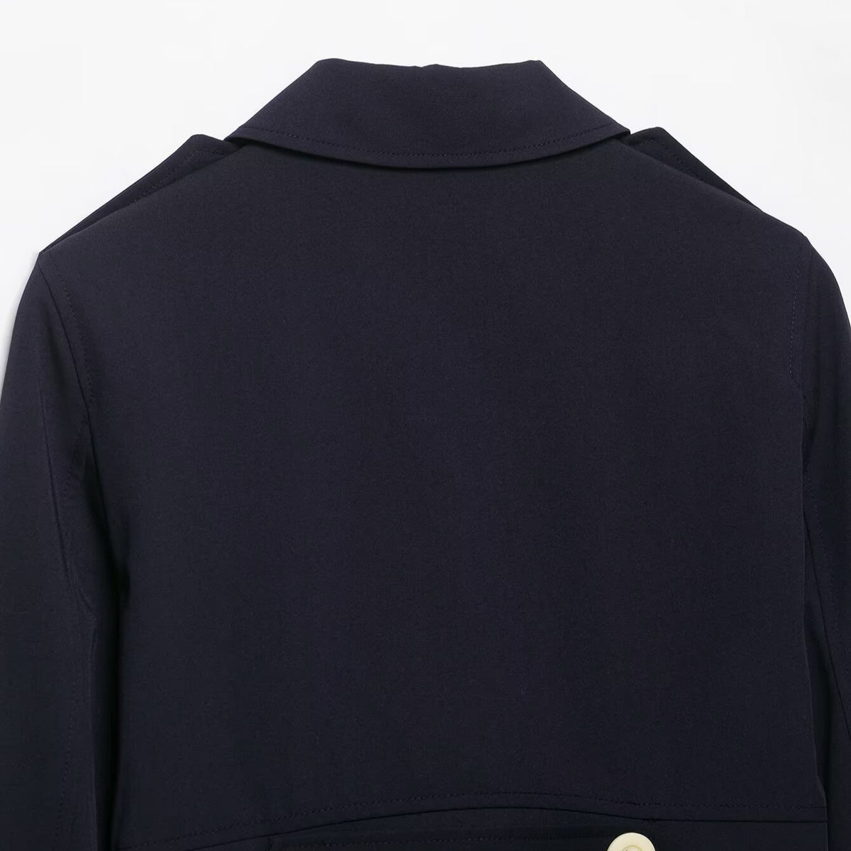 Women’s short jacket in field style with epaulettes, patch pockets and distinctive decorative buttons EVA-US