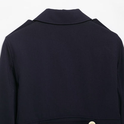 Women’s short jacket in field style with epaulettes, patch pockets and distinctive decorative buttons EVA-US