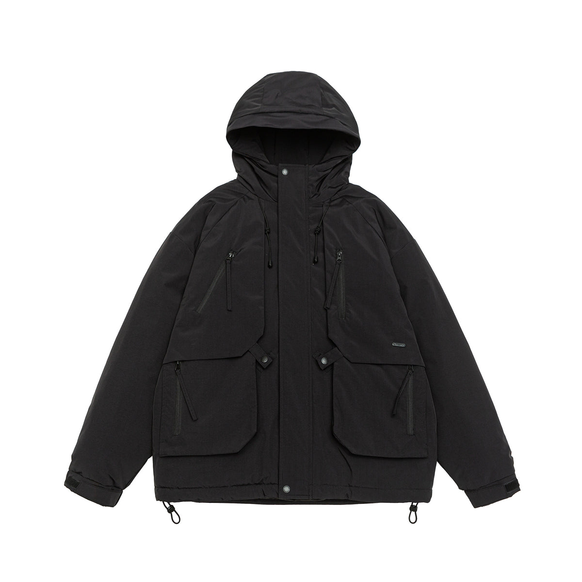 Men's Technical Winter Parka with Hood and Multifunctional Pockets EVA-US