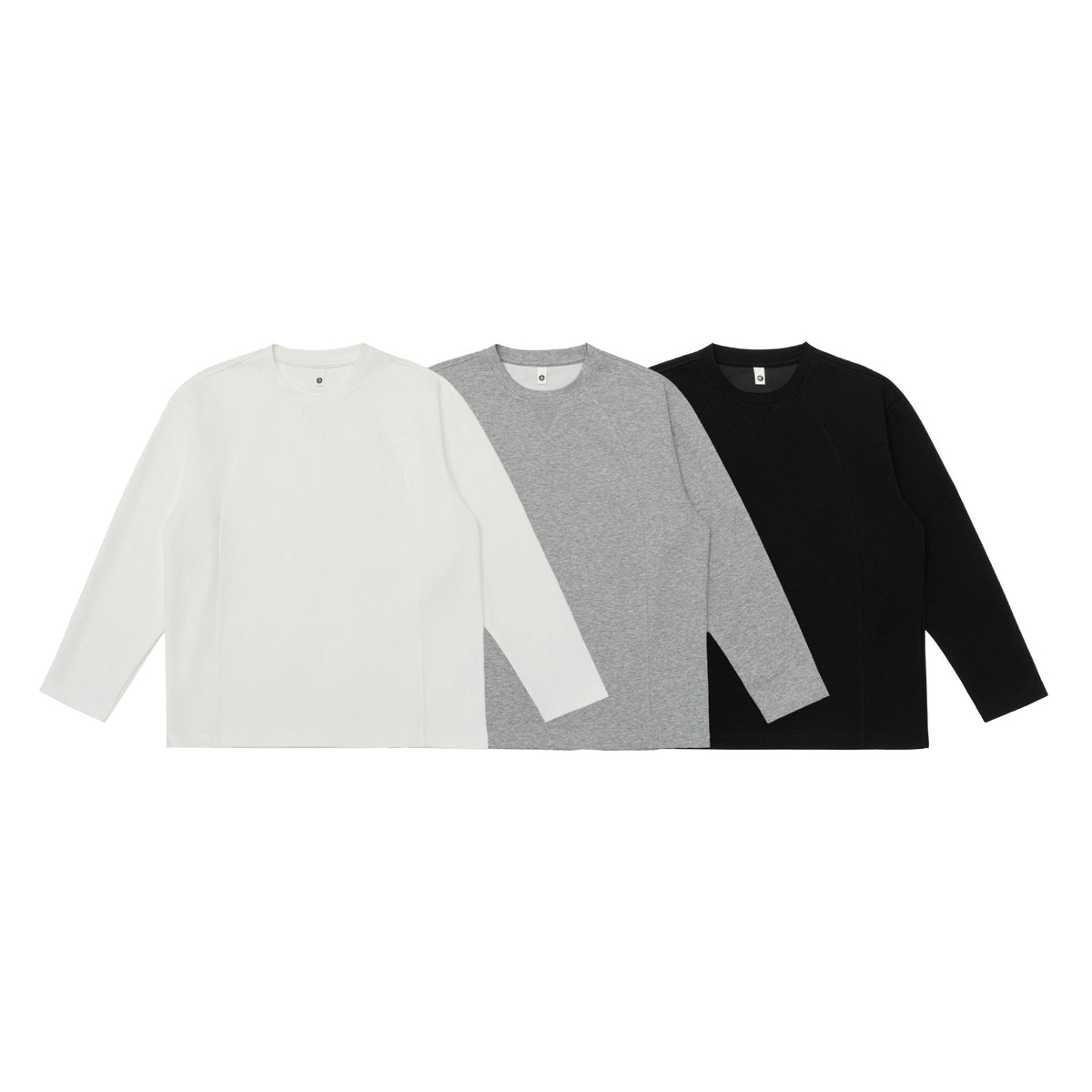 Unisex Oversize Sweatshirt with raglan sleeves and seam details EVA-US