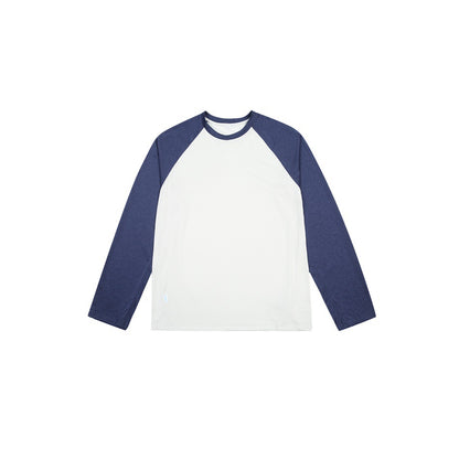 Unisex Raglan-Long Sleeve Shirt made of lightweight cotton blend with waffle texture EVA-US