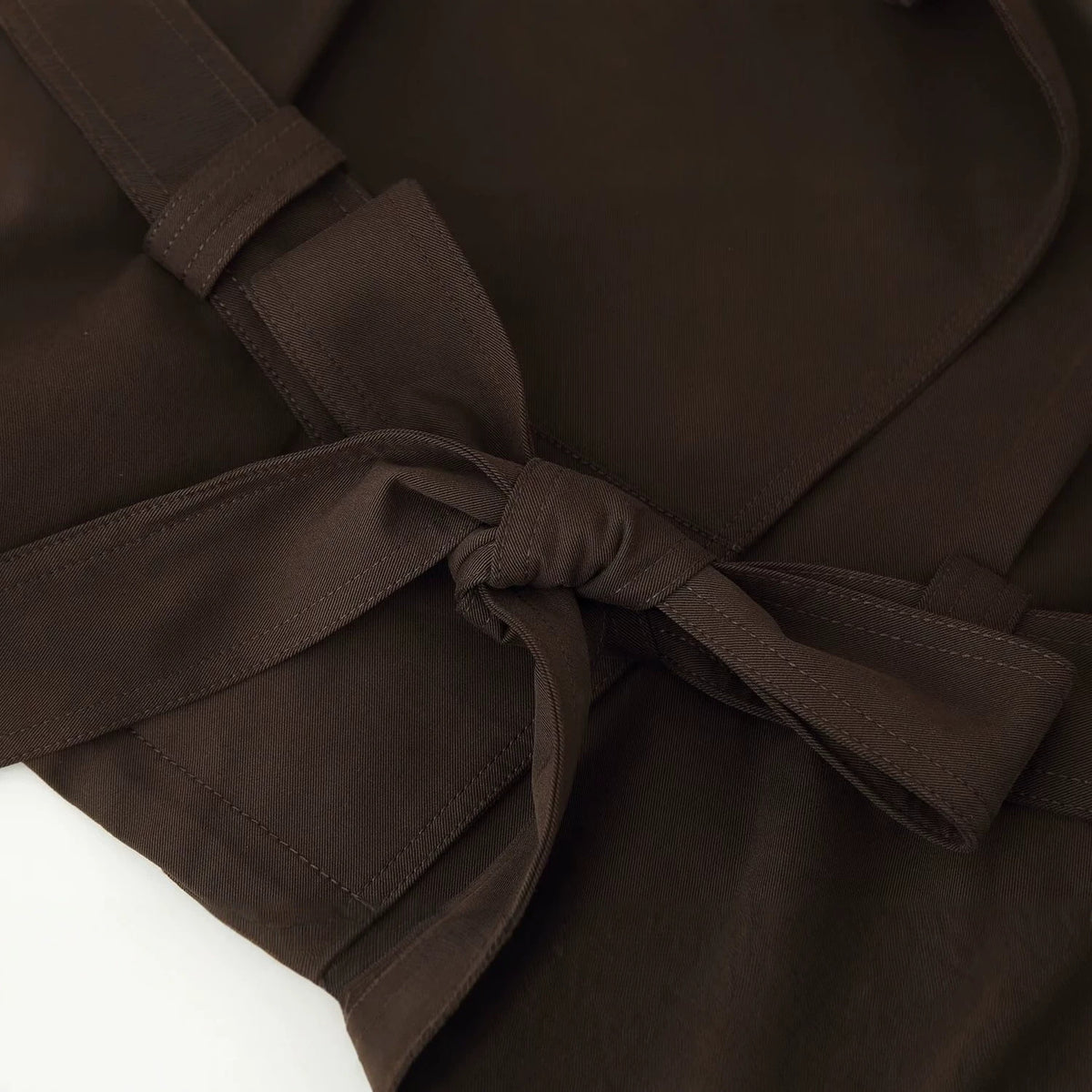 Women's short trench-style jacket with tie belt, raglan sleeves, and tailored fit EVA-US