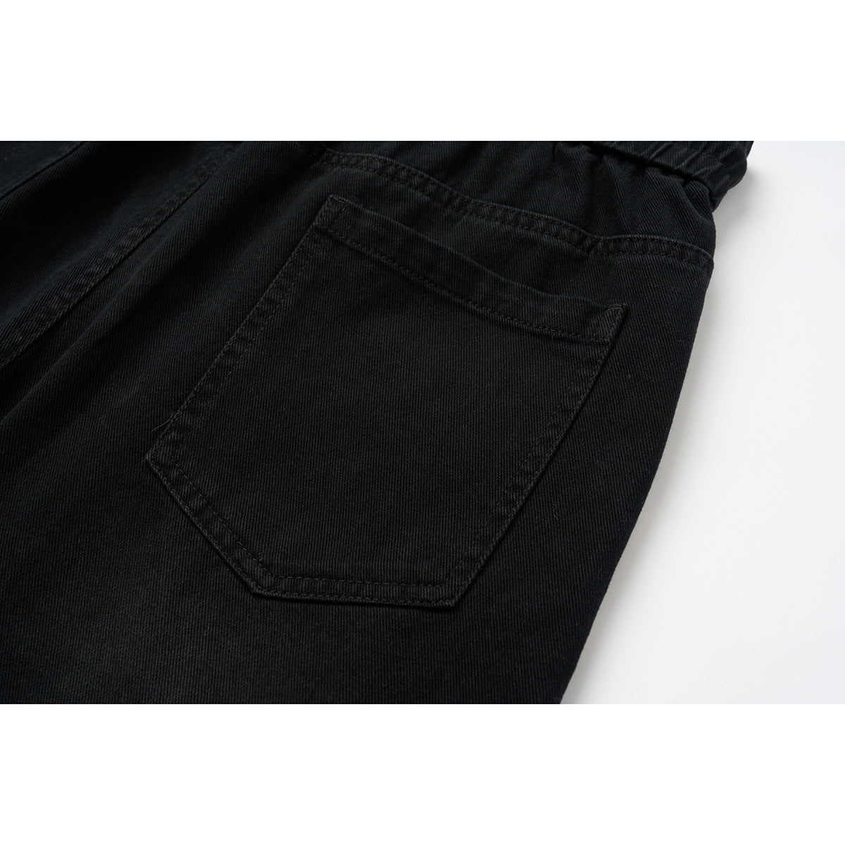 Ladies wide relaxed pants with elastic waistband, drawstring and side pockets EVA-US