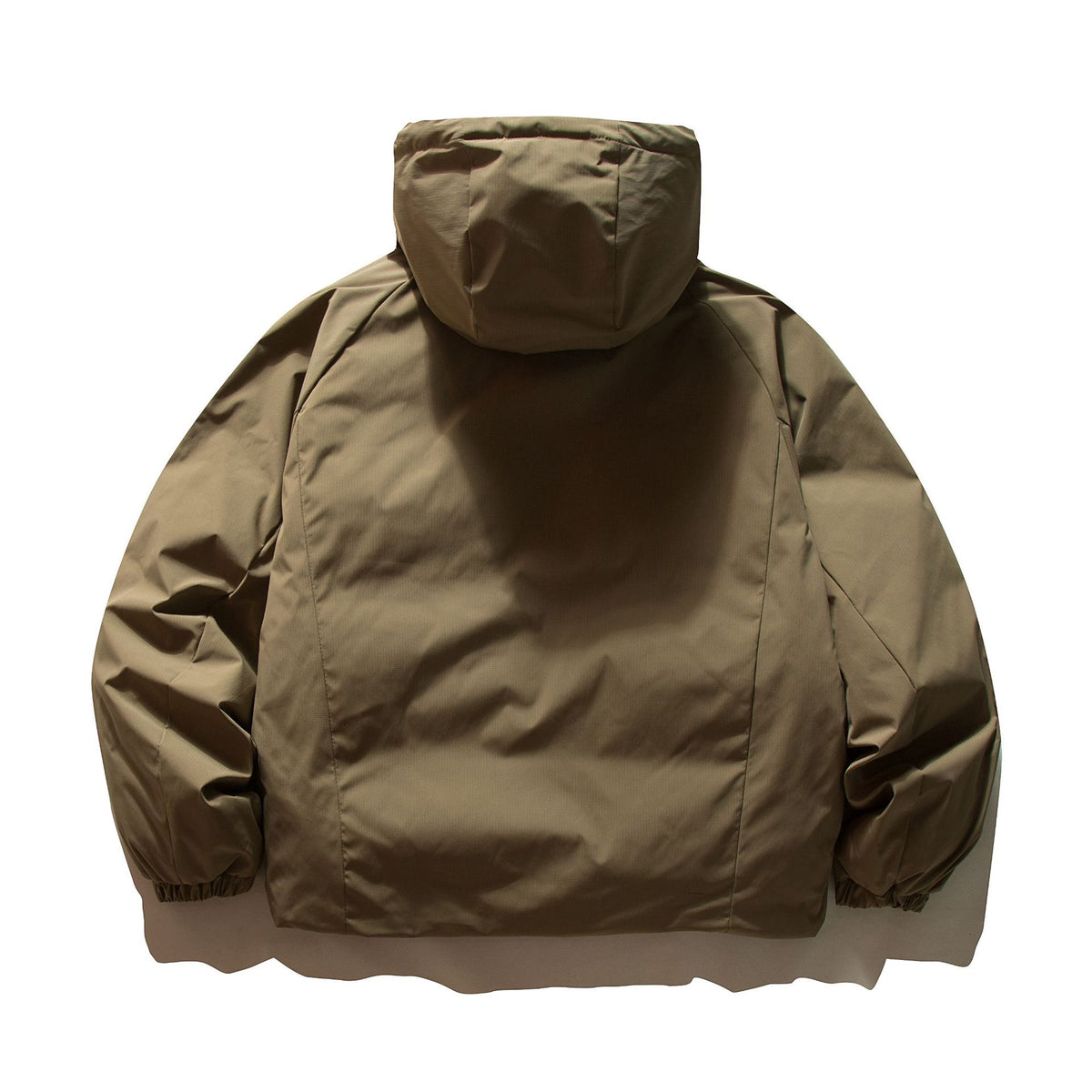 Unisex Boxy quilted hooded jacket with thermal insulation and elastic cuffs EVA-US