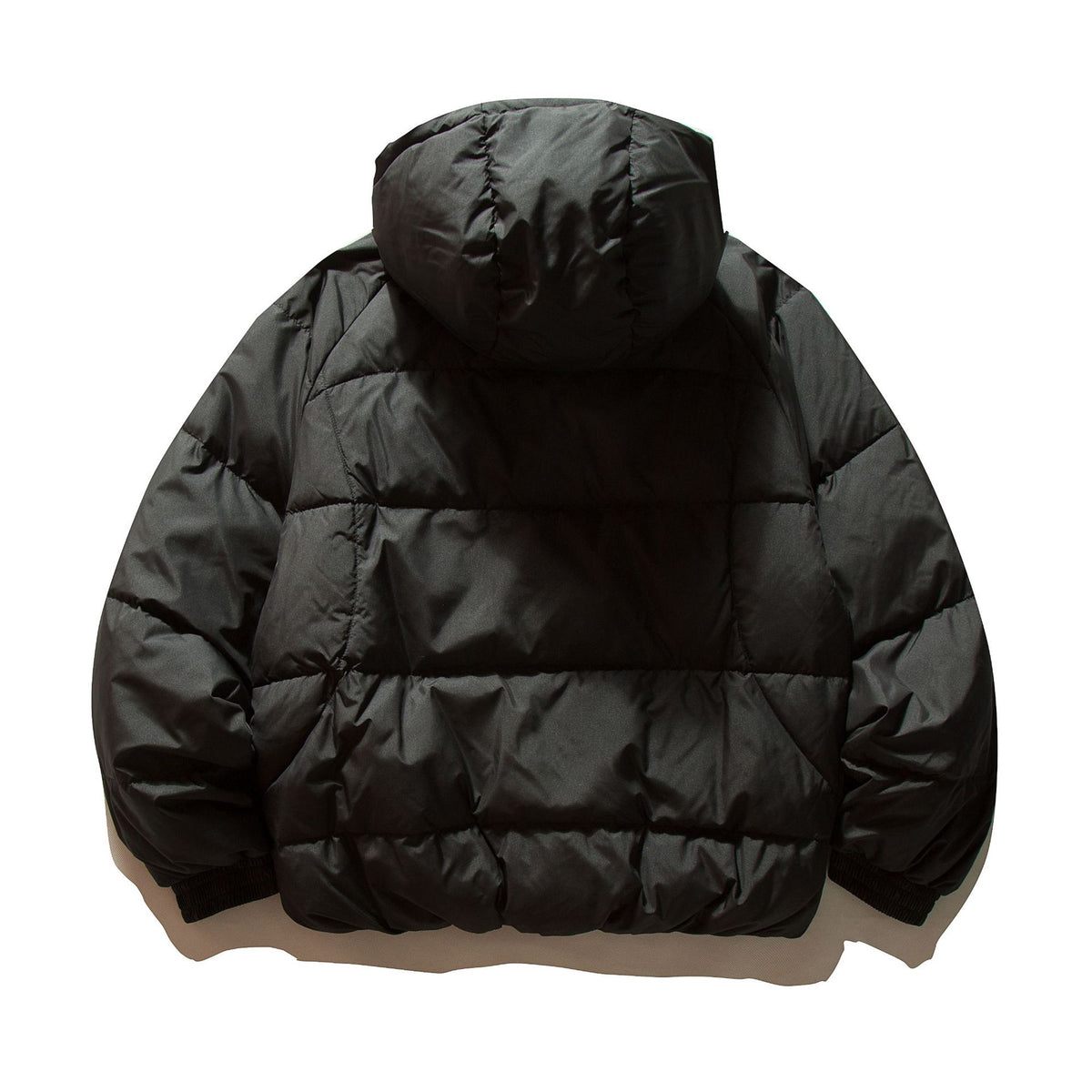 Men's Voluminous Padded Jacket with Thermo Insulation and High Hood EVA-US