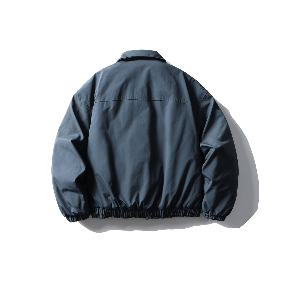 Men's boxy padded field blouson with zip chest pockets and elastic hem EVA-US