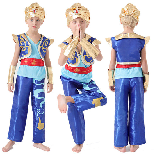 Boys fairy tale costume as wizard EVA-US
