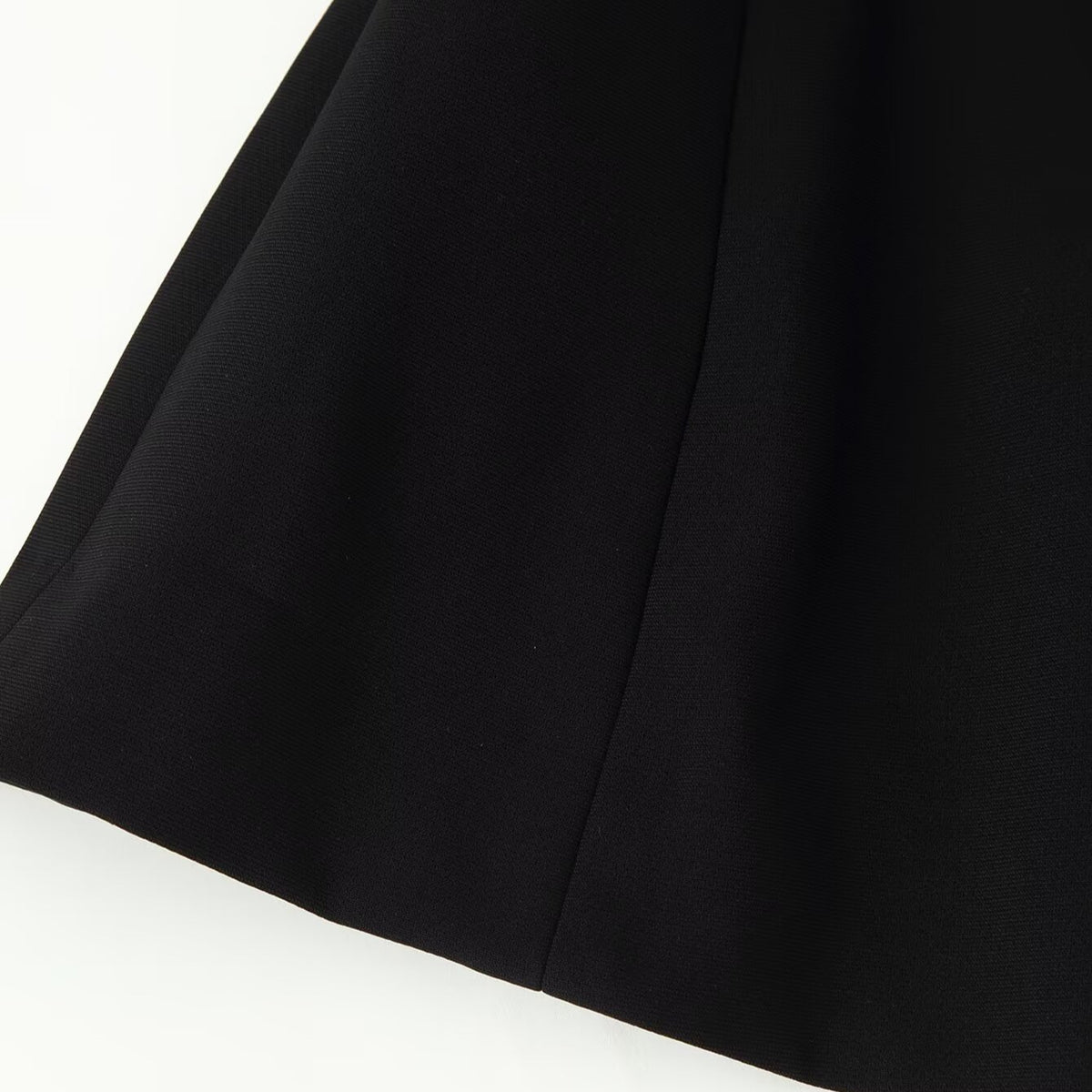 Women's Minimalistic Short Jacket with Asymmetrical Placket and Round Neckline EVA-US