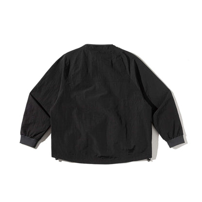 Men's technical short jacket in utility look with large flap pockets EVA-US