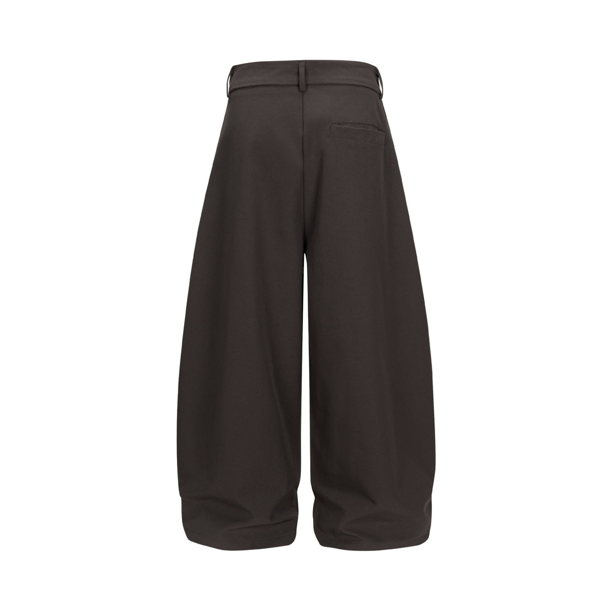 Women's wide culotte pants with high waistband, pleats, and shortened hem EVA-US