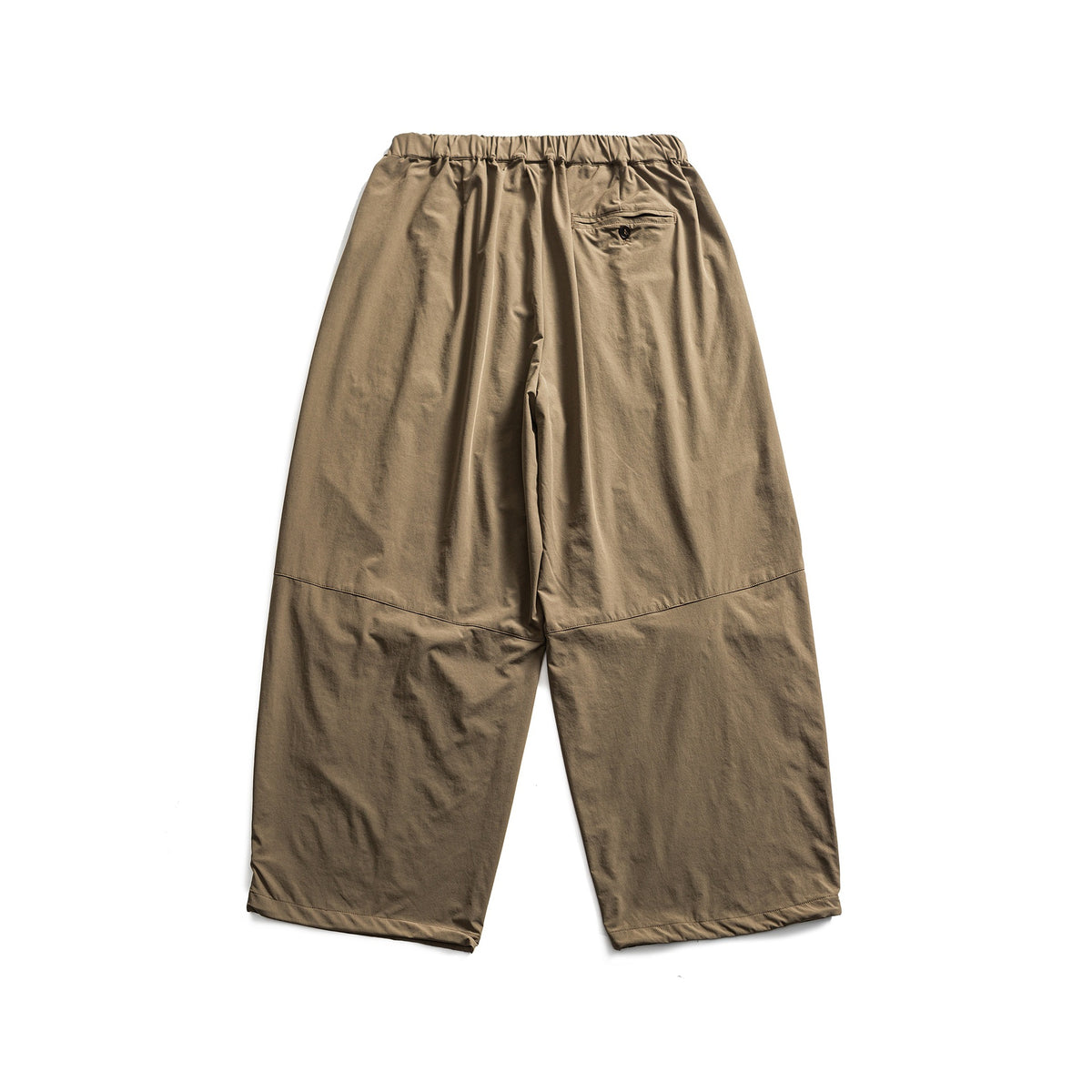 Women's Wide Cropped Cargo Culotte with Drawstring Waistband and Pleat Detail