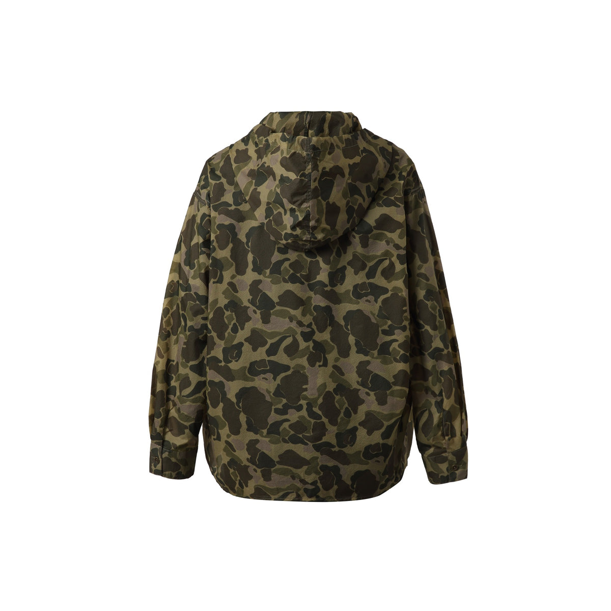 Men's Camouflage Hoodie in Oversized Utility Style EVA-US