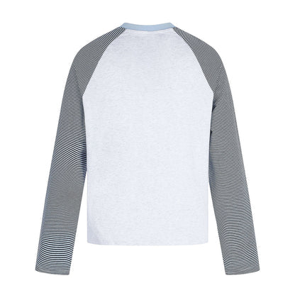 Women's Long Sleeve Shirt with Raglan Sleeves and Unicorn Print EVA-US