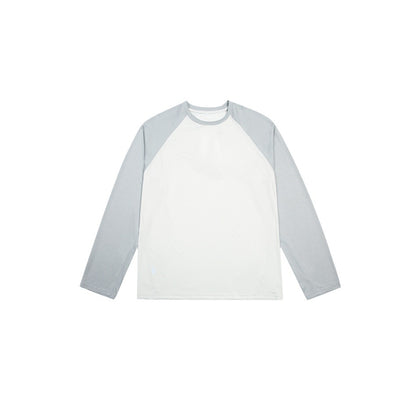 Unisex Raglan-Long Sleeve Shirt made of lightweight cotton blend with waffle texture EVA-US
