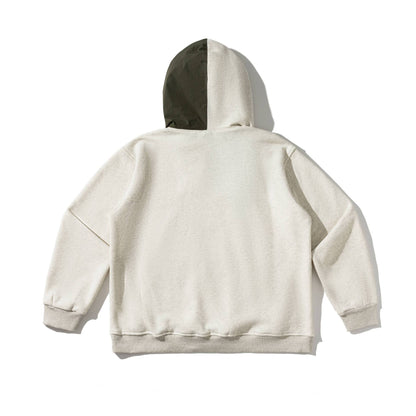 Unisex Oversize Hoodie with technical front panel and kangaroo pocket EVA-US