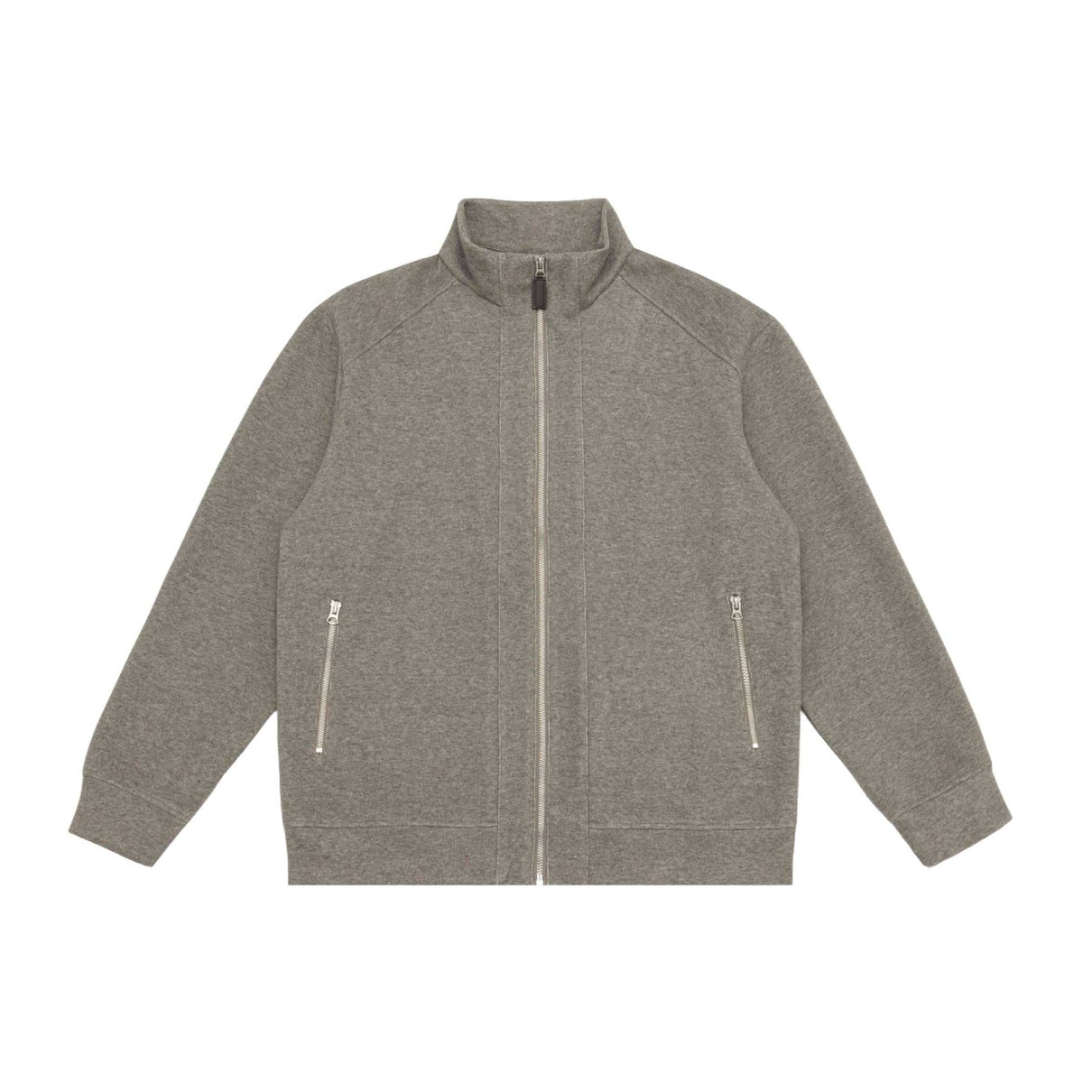 Unisex Zip-Sweat Jacket with Stand-Up Collar, Raglan Sleeves and Zipper Pockets EVA-US
