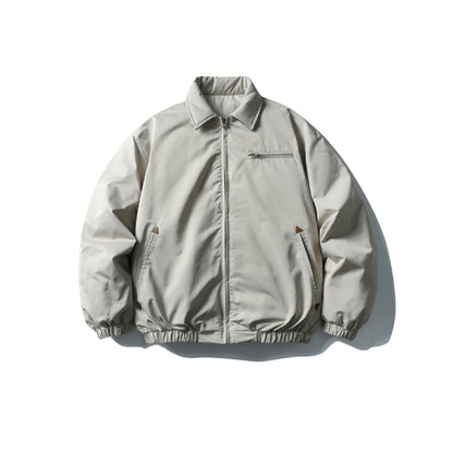Men's Boxy Insulated Blouson with Zipper Chest Pocket EVA-US