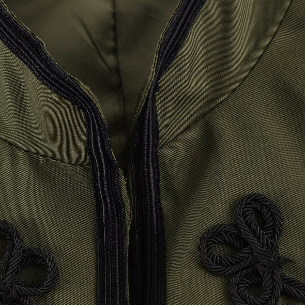 Women's Cropped Jacket in Sailor-Military Mix with Decorative Cords and Brass Buttons EVA-US