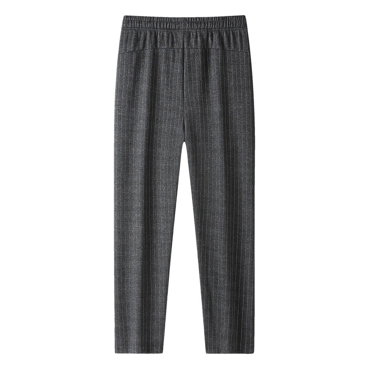 Men's slim-fit joggers with pinstripes and elastic waistband EVA-US