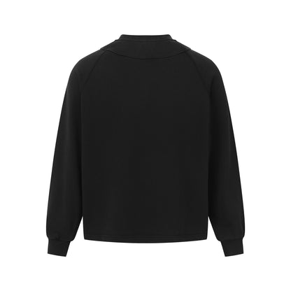 Unisex Oversize Sweatshirt with contrasting chest panel and kangaroo pocket EVA-US