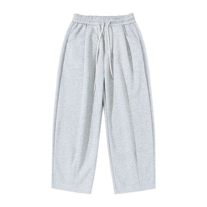 Women Lightweight Culotte Sweatpants with High Elastic Waistband and Drawstring EVA-US