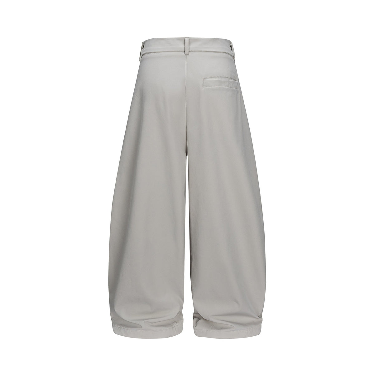 Women's wide culotte pants with high waistband, pleats, and shortened hem EVA-US