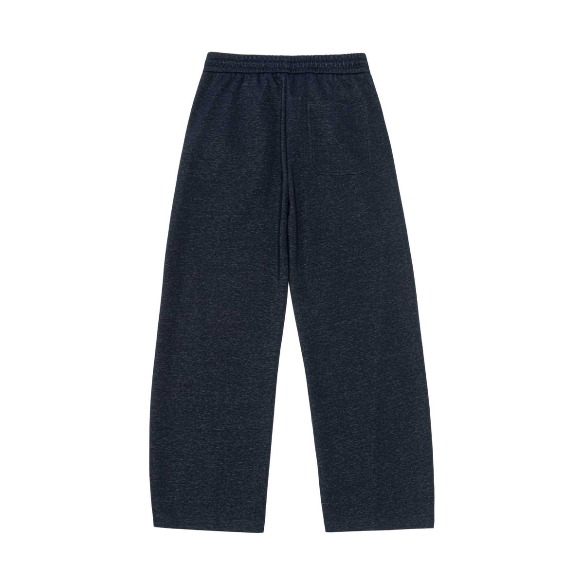 Women loosely cut sweat culottes with drawstring waistband and pleat seam EVA-US