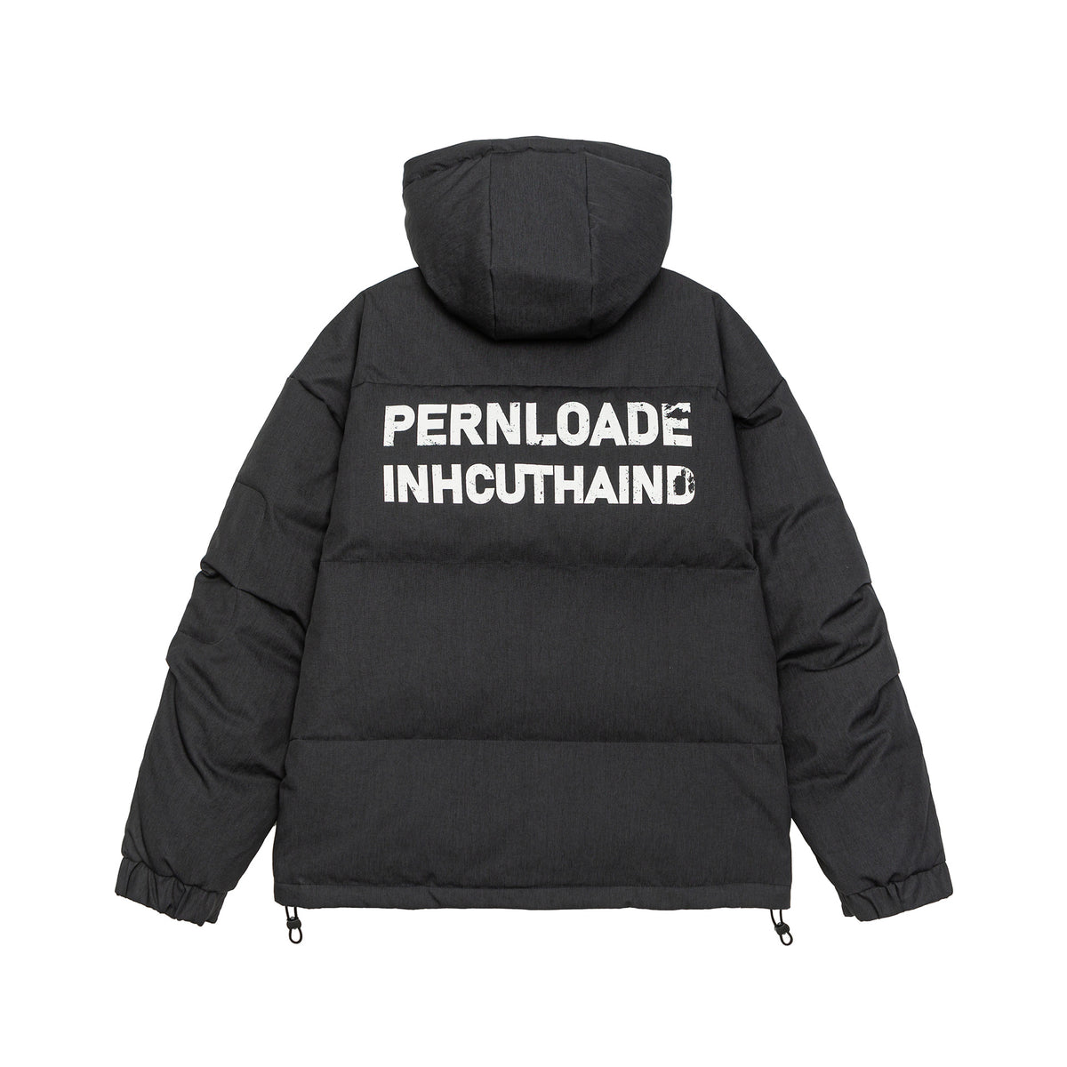Men's Padded Winter Parka with Hood and Multi-Pockets EVA-US
