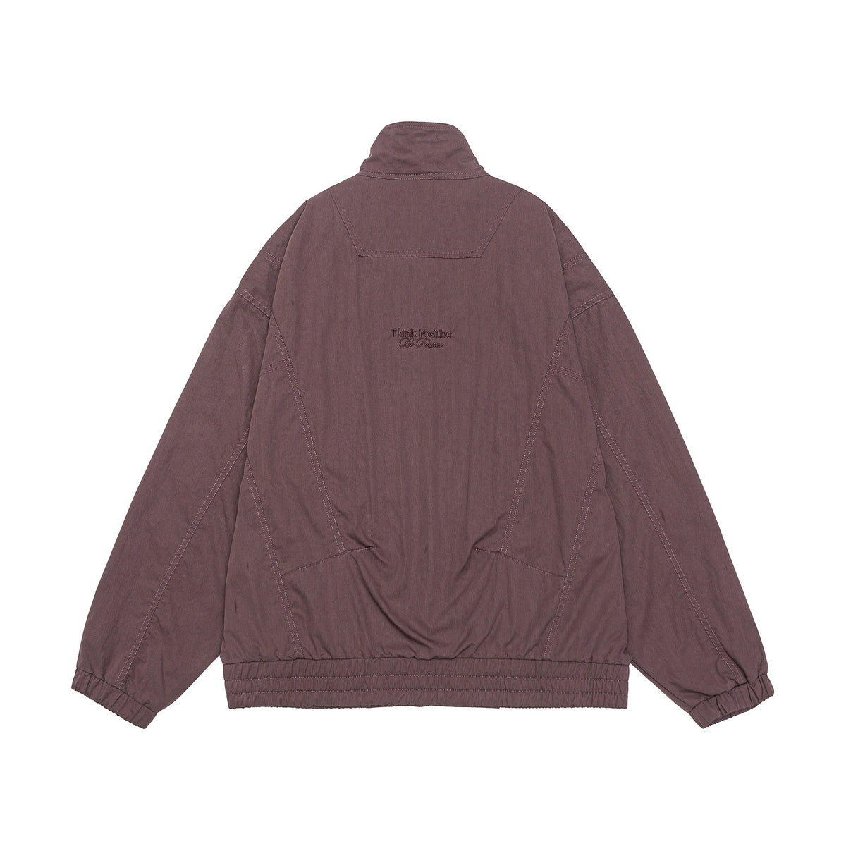 Unisex Lightweight Boxy Blouson with Funnel Collar and Utility Pockets EVA-US