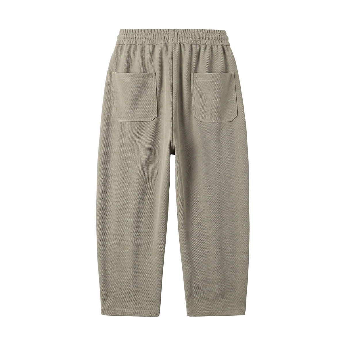 Women Relaxed-Cropped Jogpant with drawstring, side pleats and inset pockets EVA-US